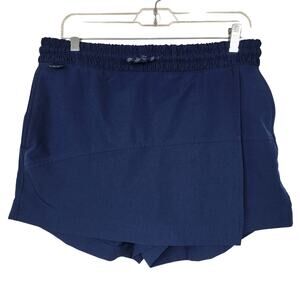 Large Navy Blue Athletic Skort
